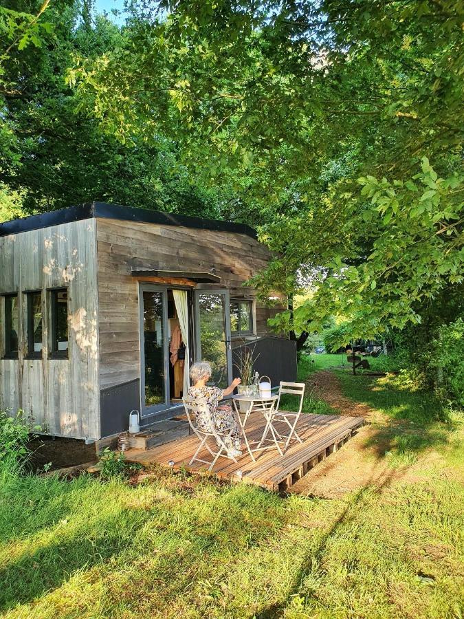 Ecolodge La Belle Verte Saint-M'herve Exterior photo