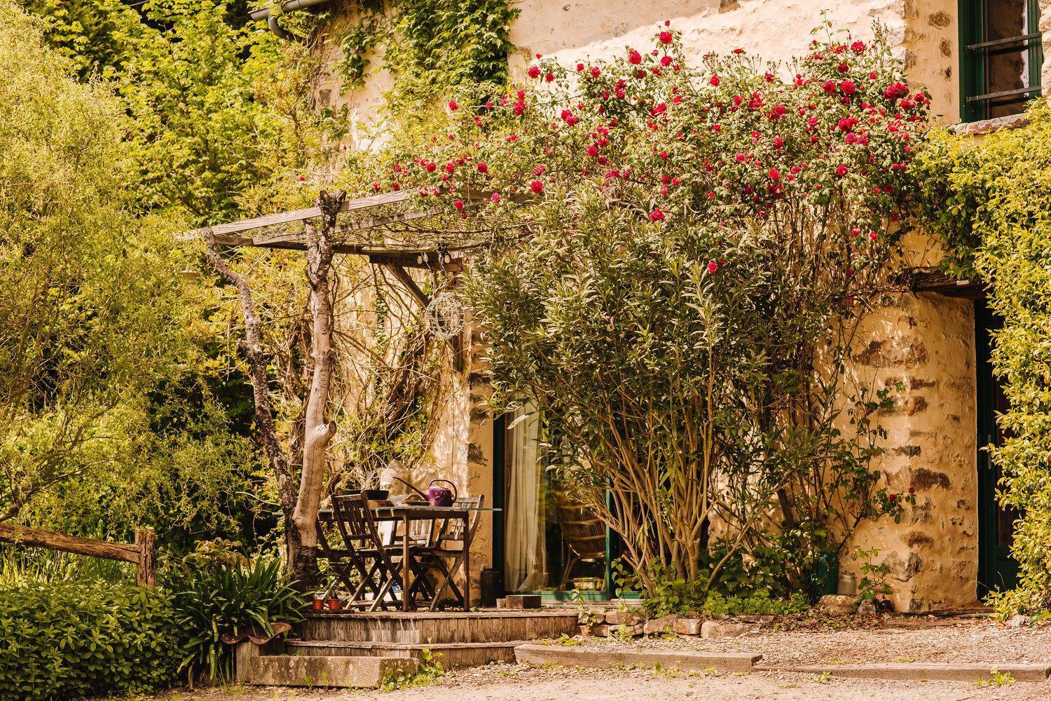 Ecolodge La Belle Verte Saint-M'herve Exterior photo